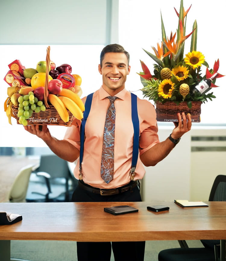 Arreglos Florales para Hombre a Domicilio en Bogota